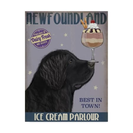 Fab Funky 'Newfoundland Ice Cream' Canvas Art,24x32